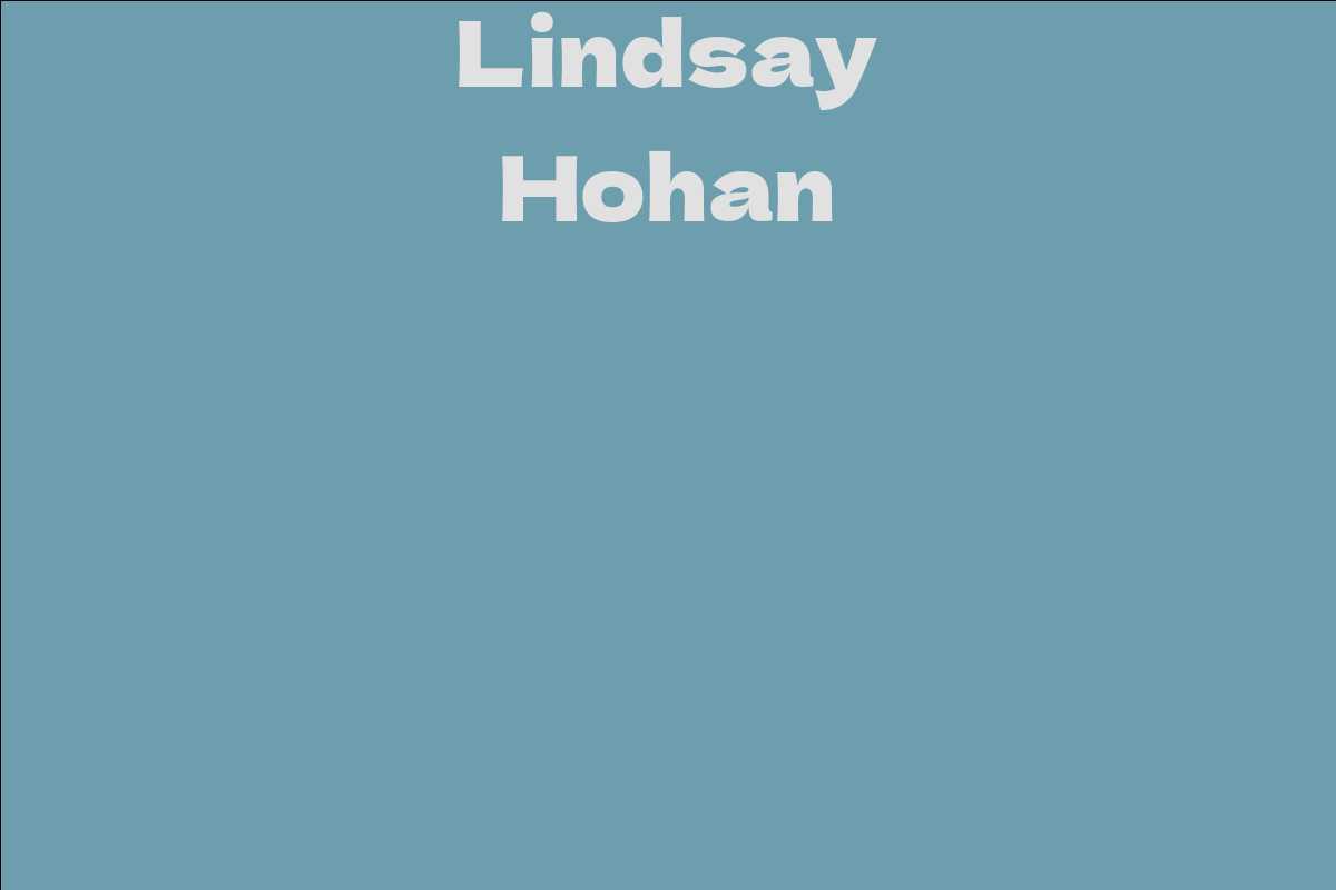 Lindsay Hohan