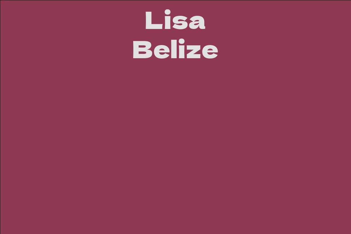Lisa Belize