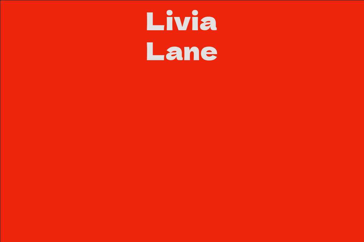 Livia Lane