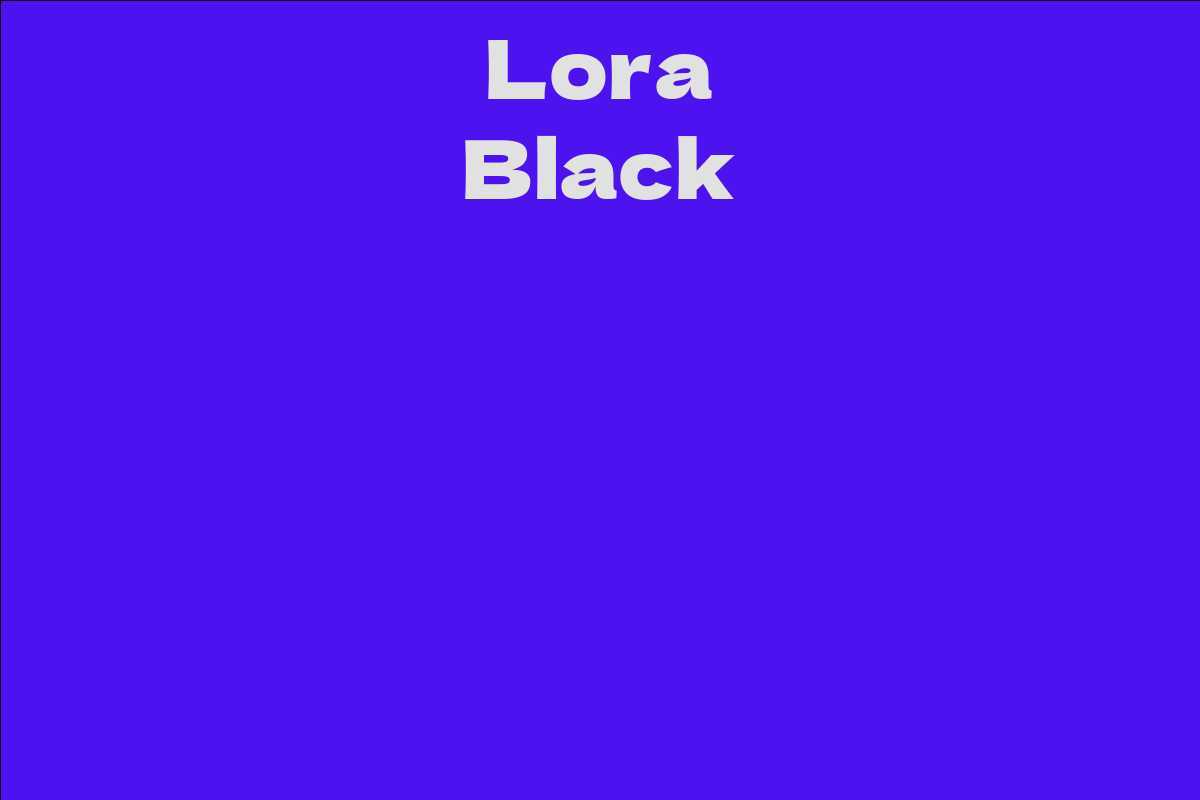 Lora Black