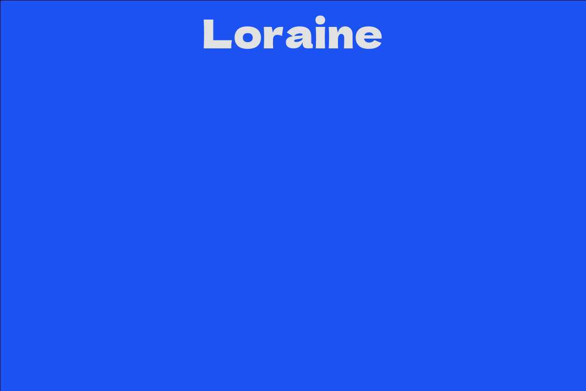 Loraine