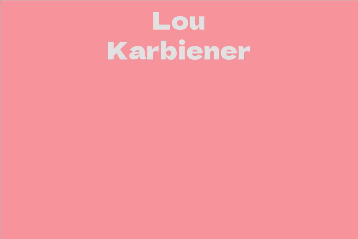 Lou Karbiener