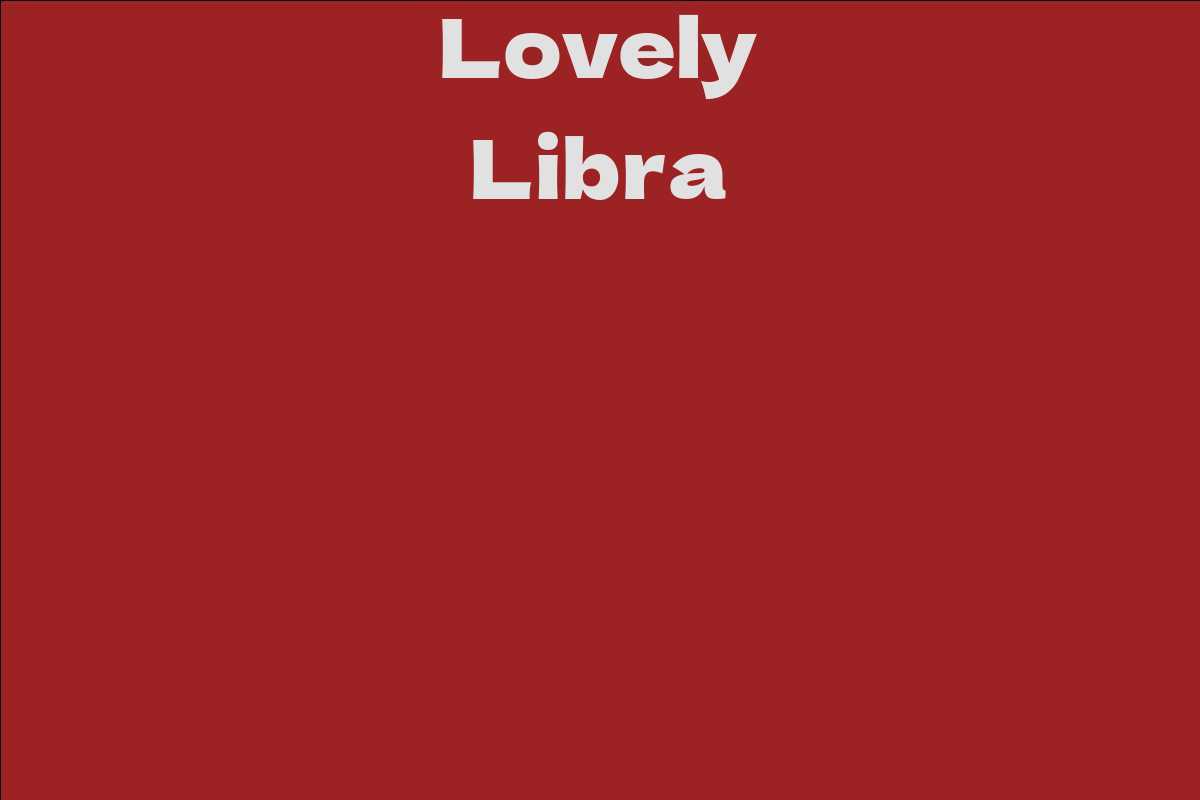 Lovely Libra