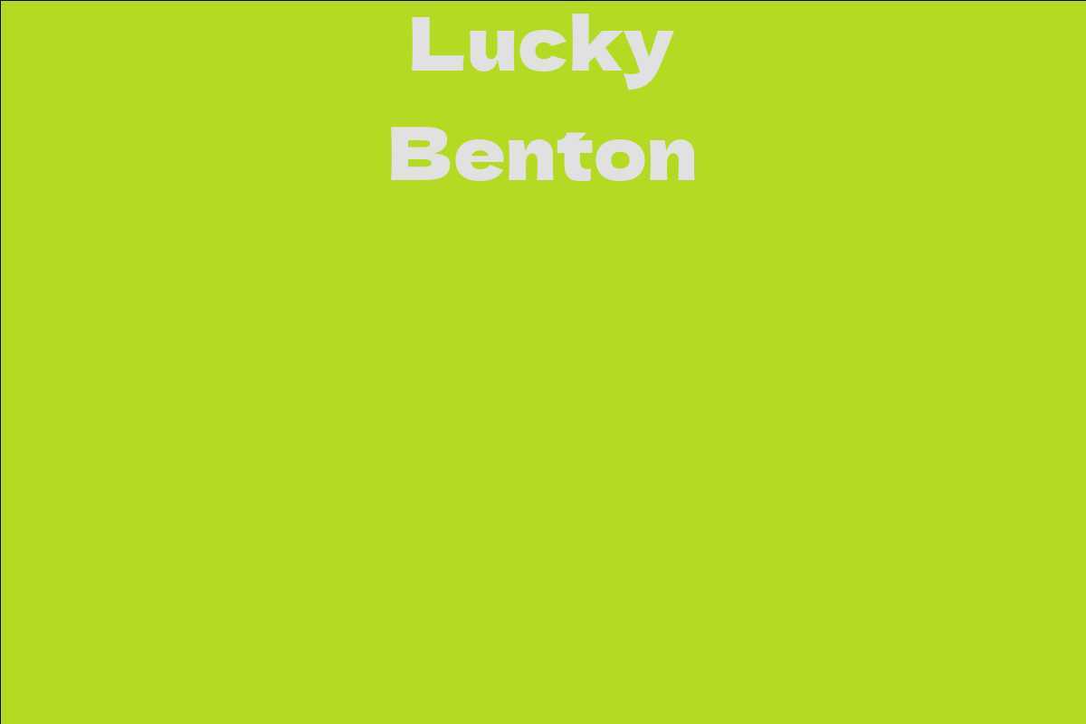 Lucky Benton