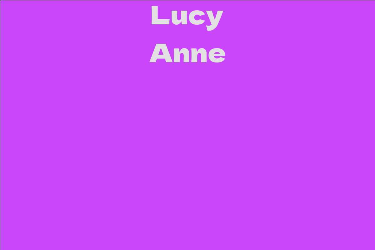 Lucy Anne