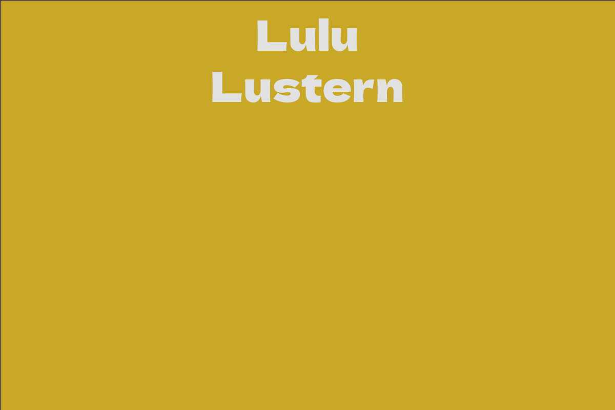 Lulu Lustern