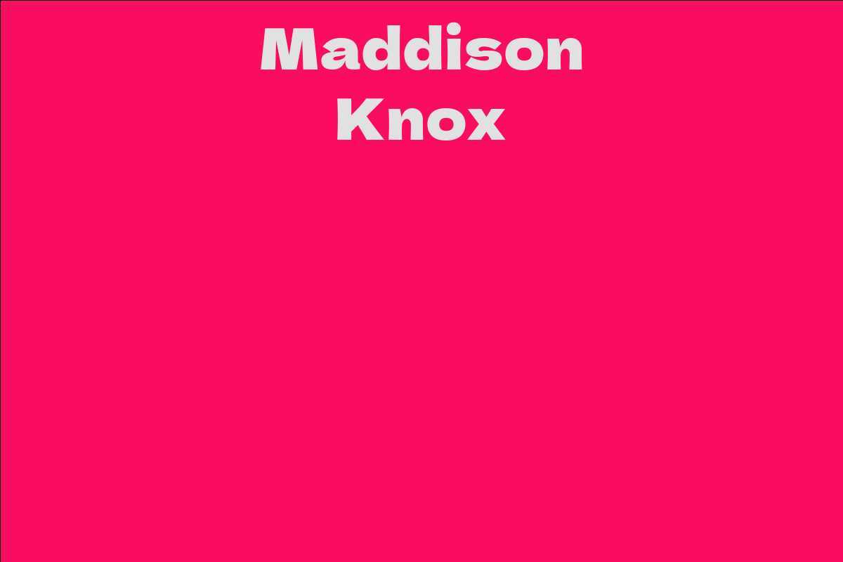Maddison Knox