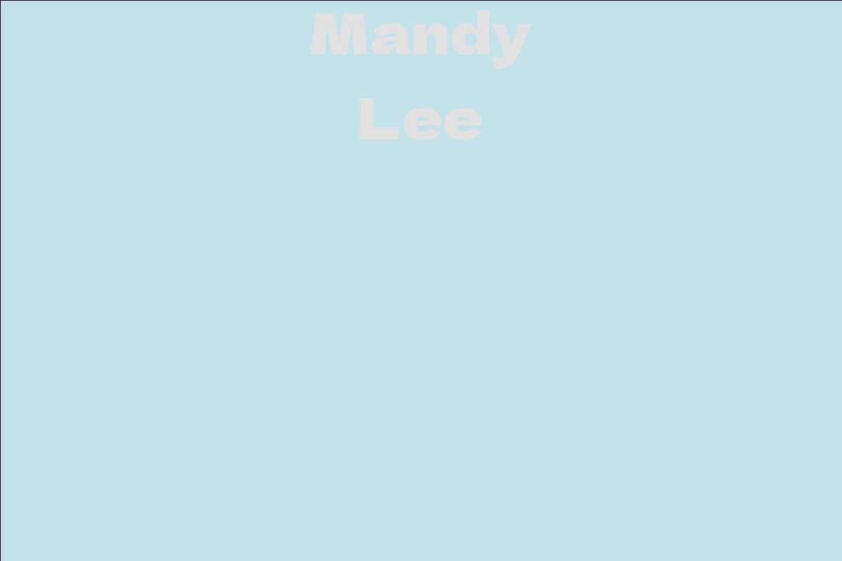 Mandy Lee