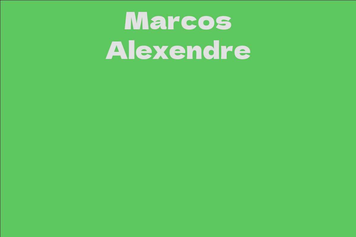 Marcos Alexendre