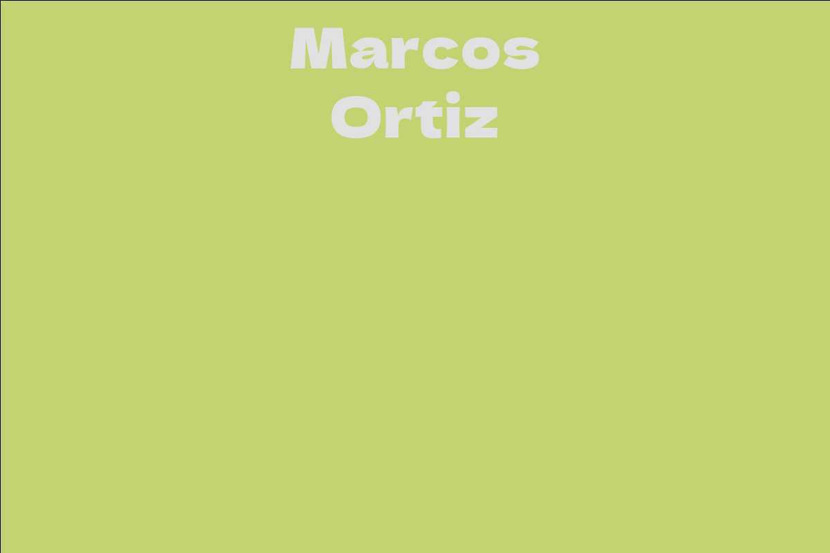 Marcos Ortiz
