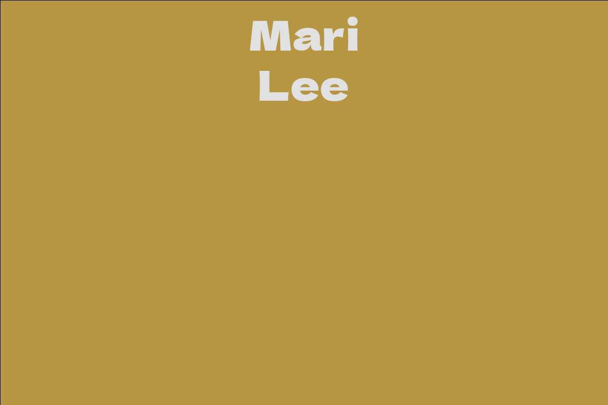 Mari Lee