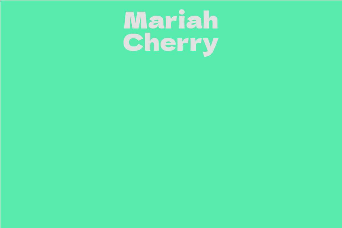 Mariah Cherry