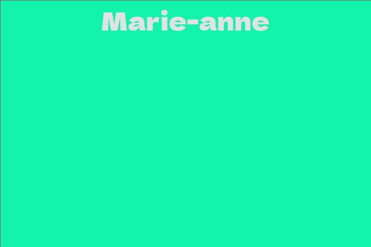Marie-anne
