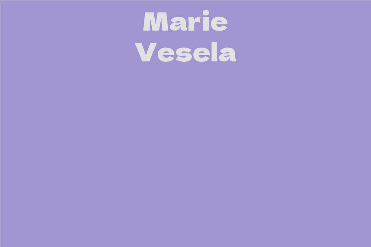 Marie Vesela