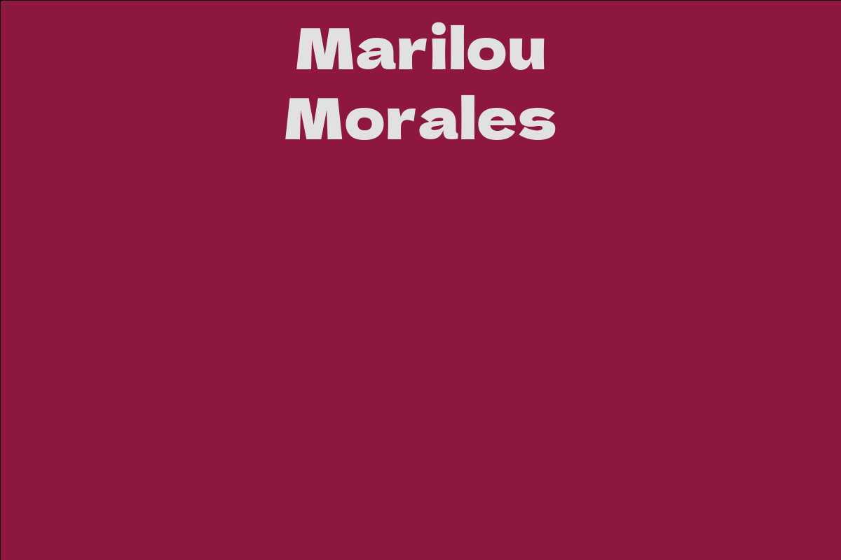 Marilou Morales
