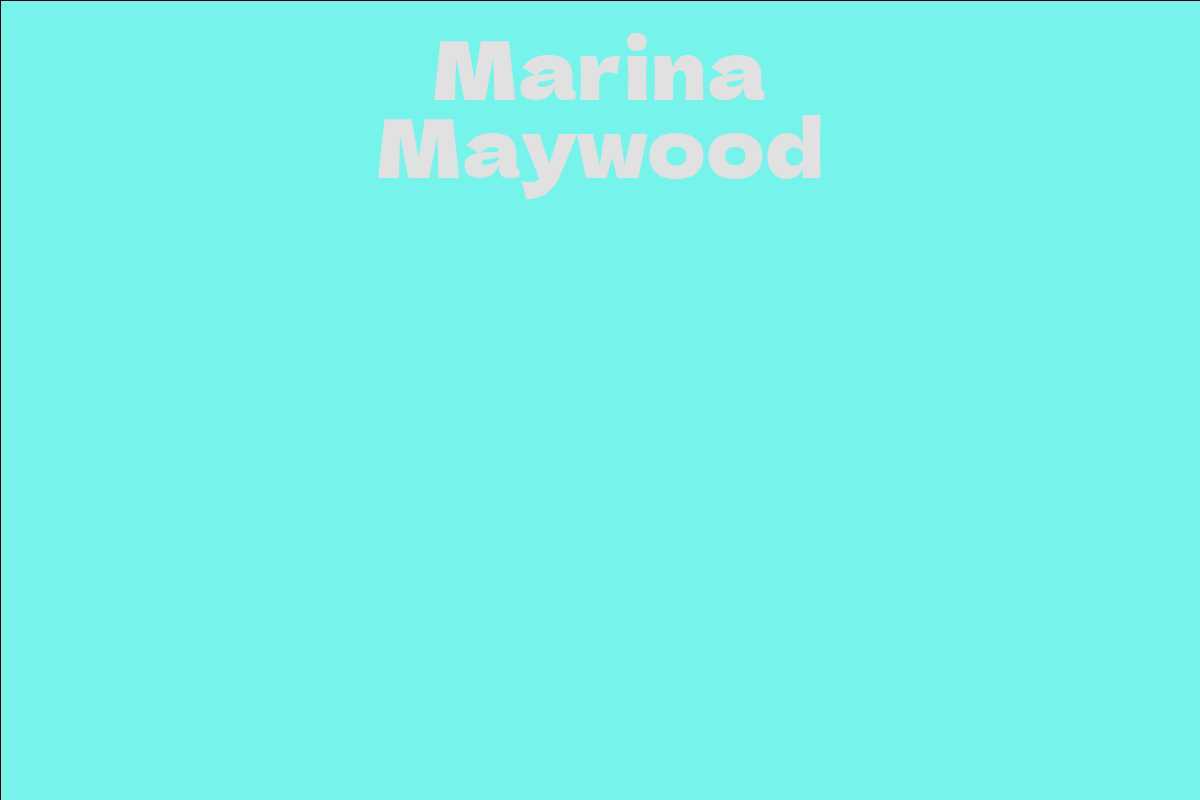 Marina Maywood