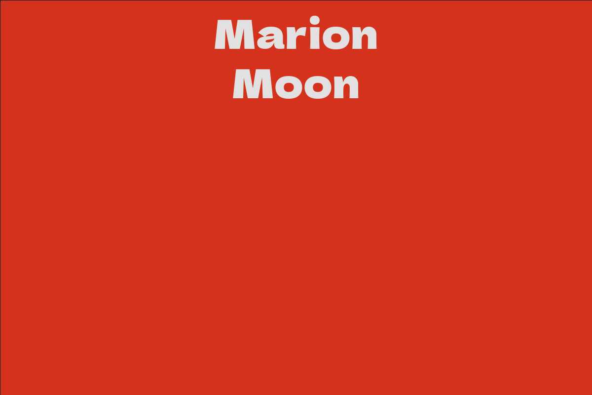 Marion Moon