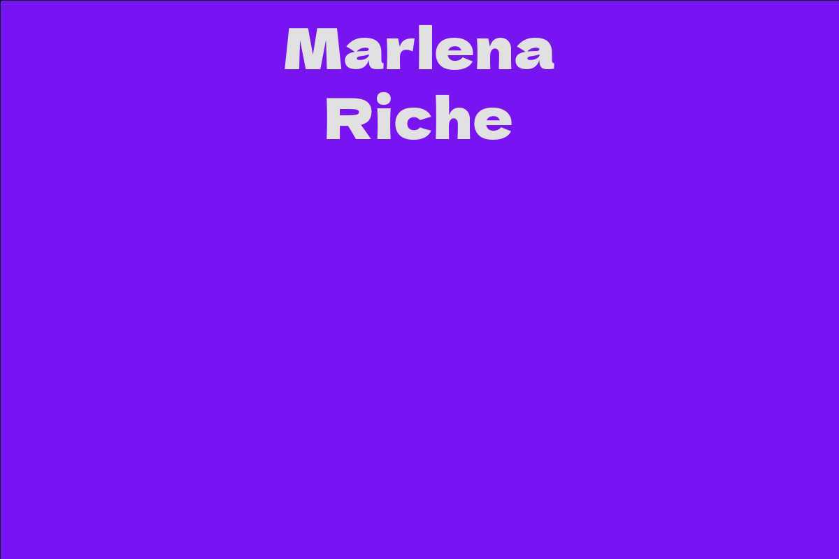 Marlena Riche