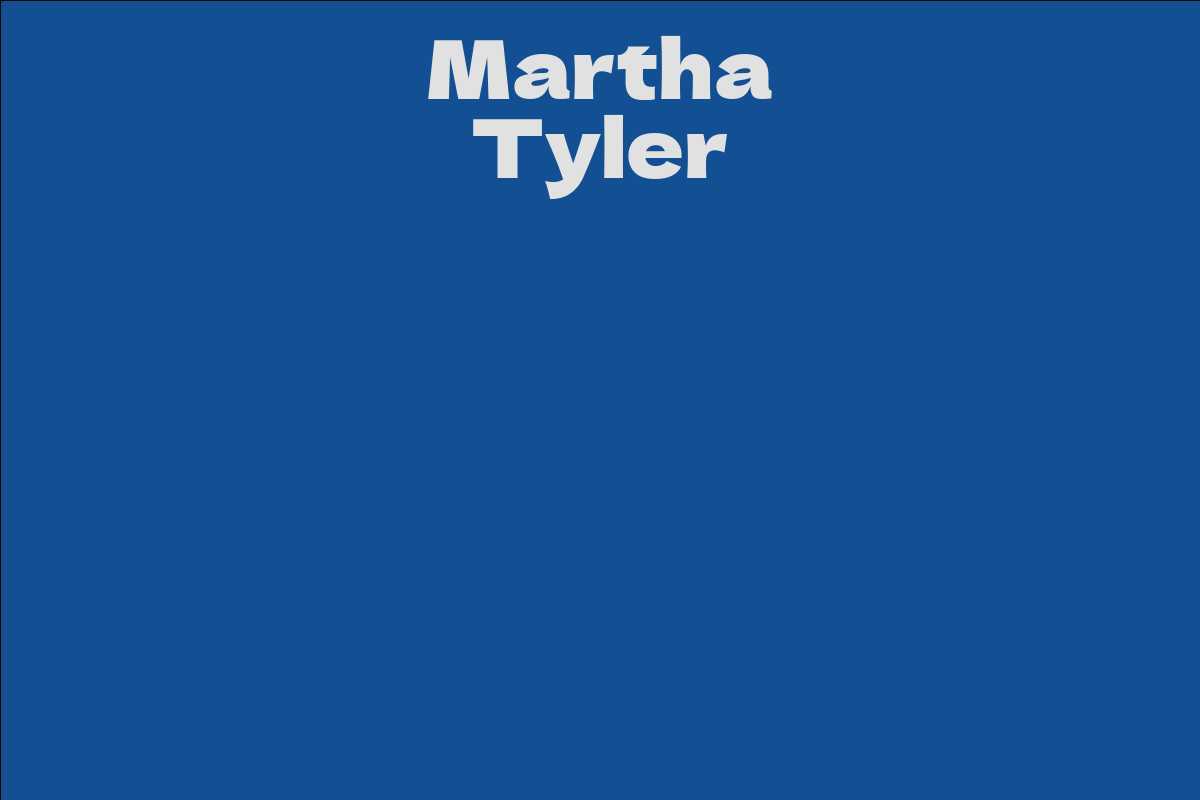 Martha Tyler
