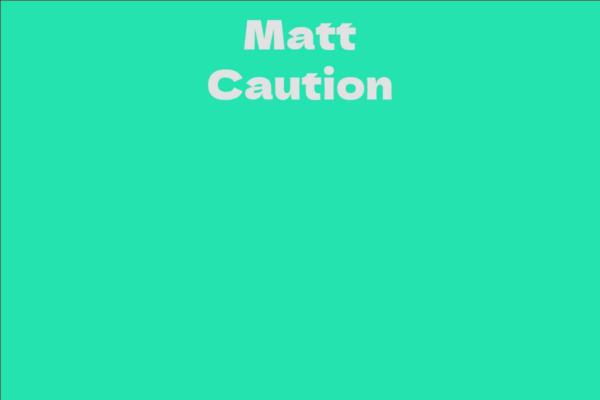 Matt Caution