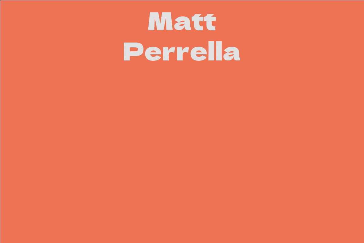 Matt Perrella