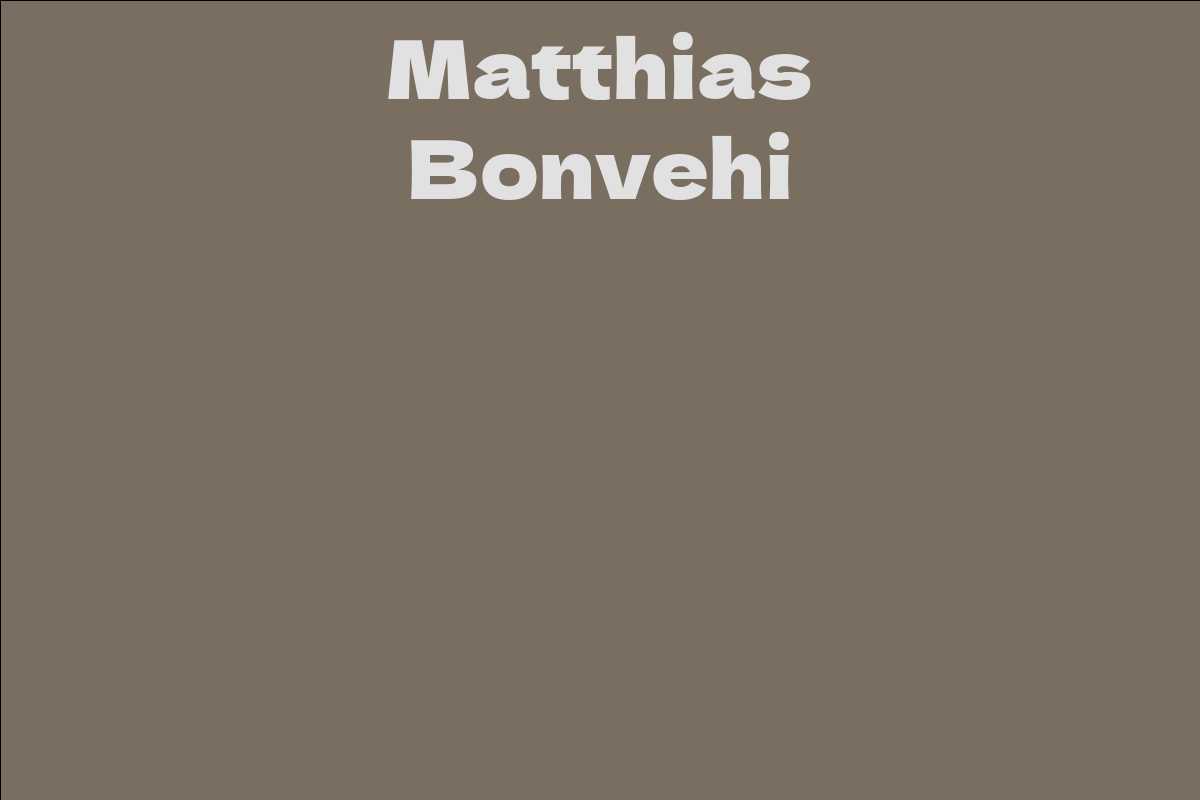 Matthias Bonvehi