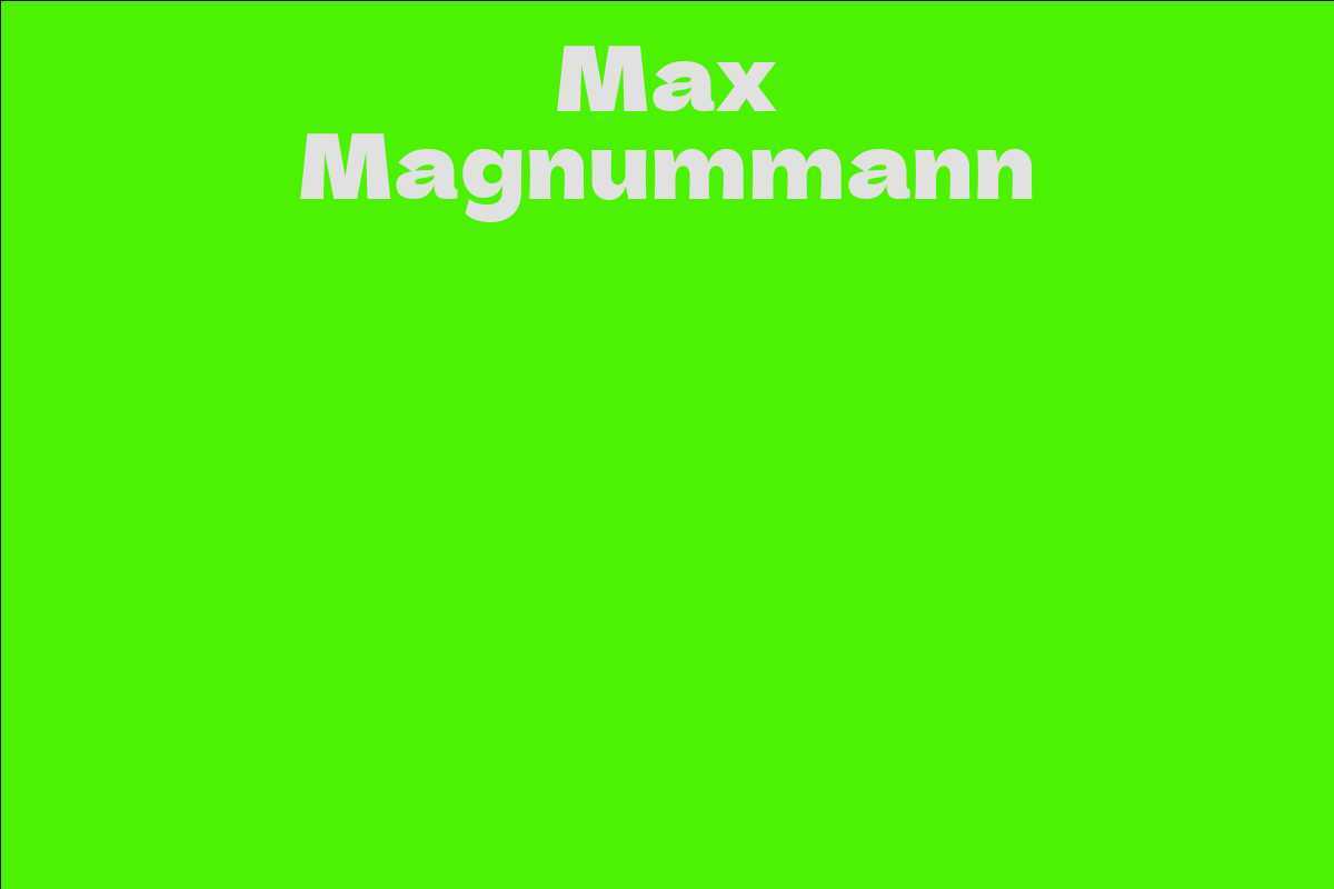 Max Magnummann