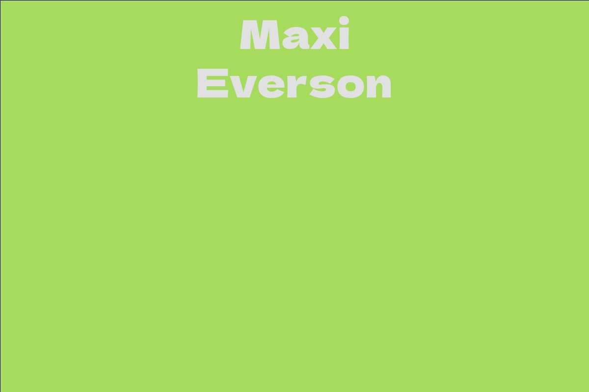 Maxi Everson