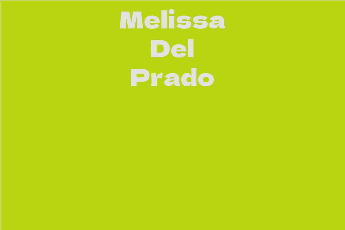 Melissa Del Prado