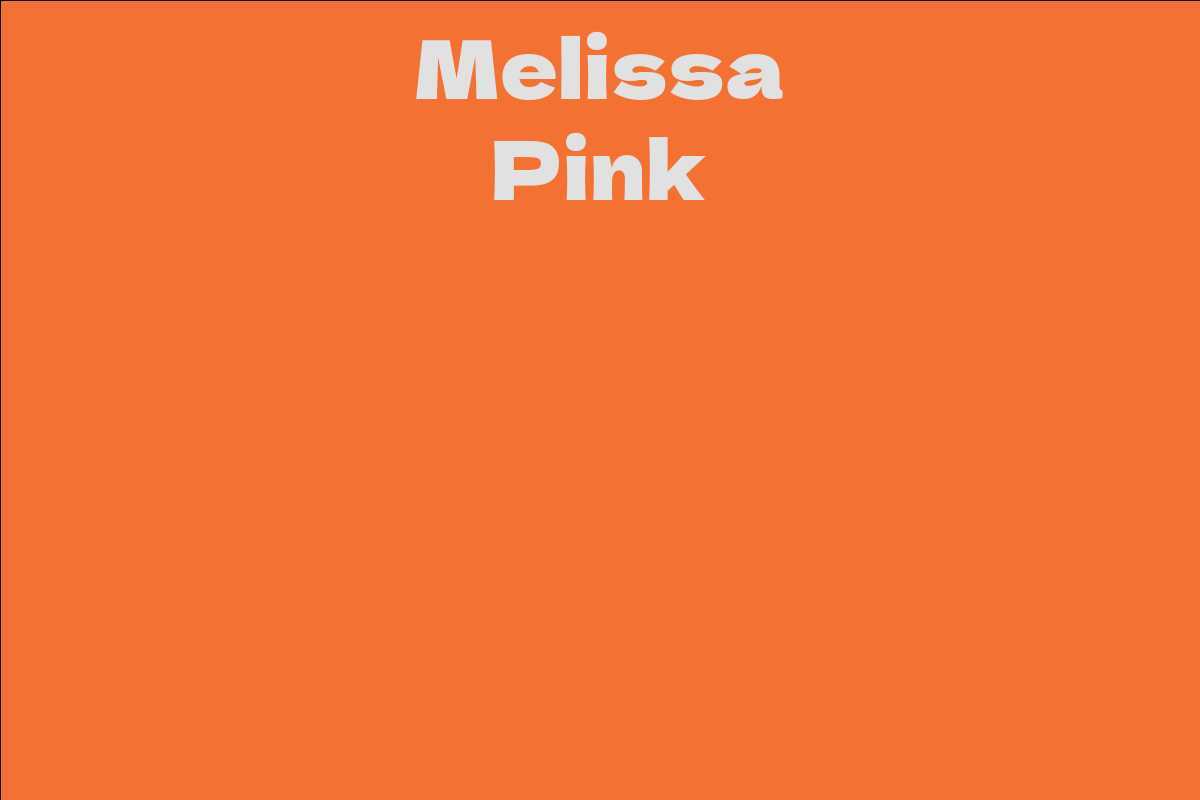 Melissa Pink