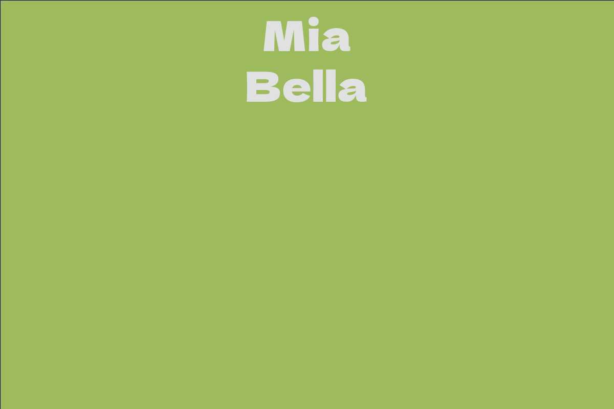 Mia Bella