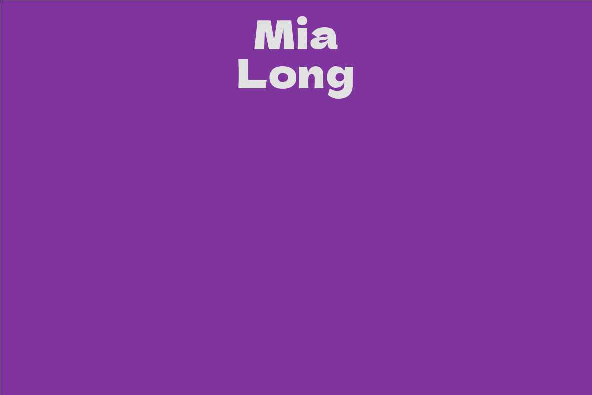 Mia Long
