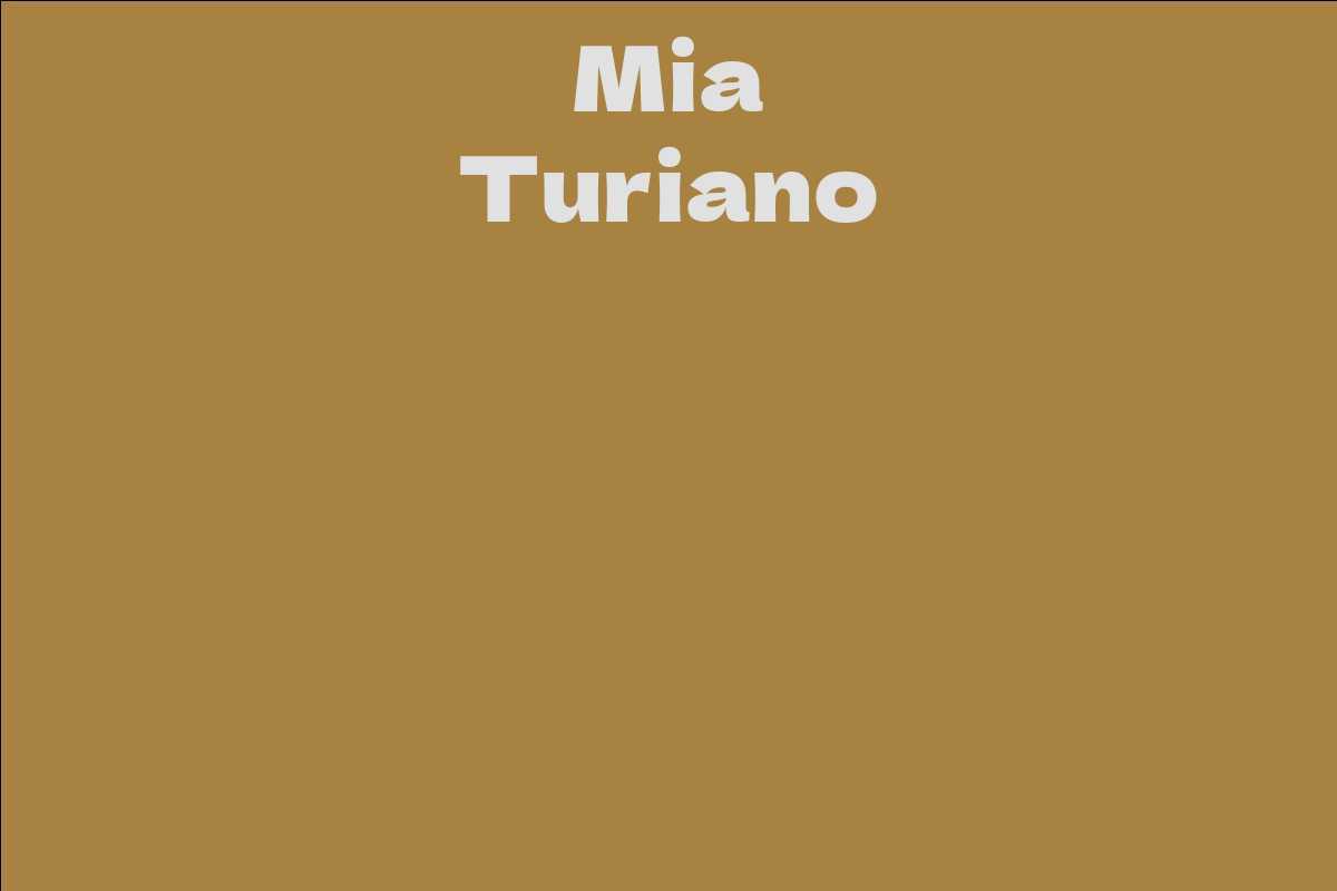 Mia Turiano