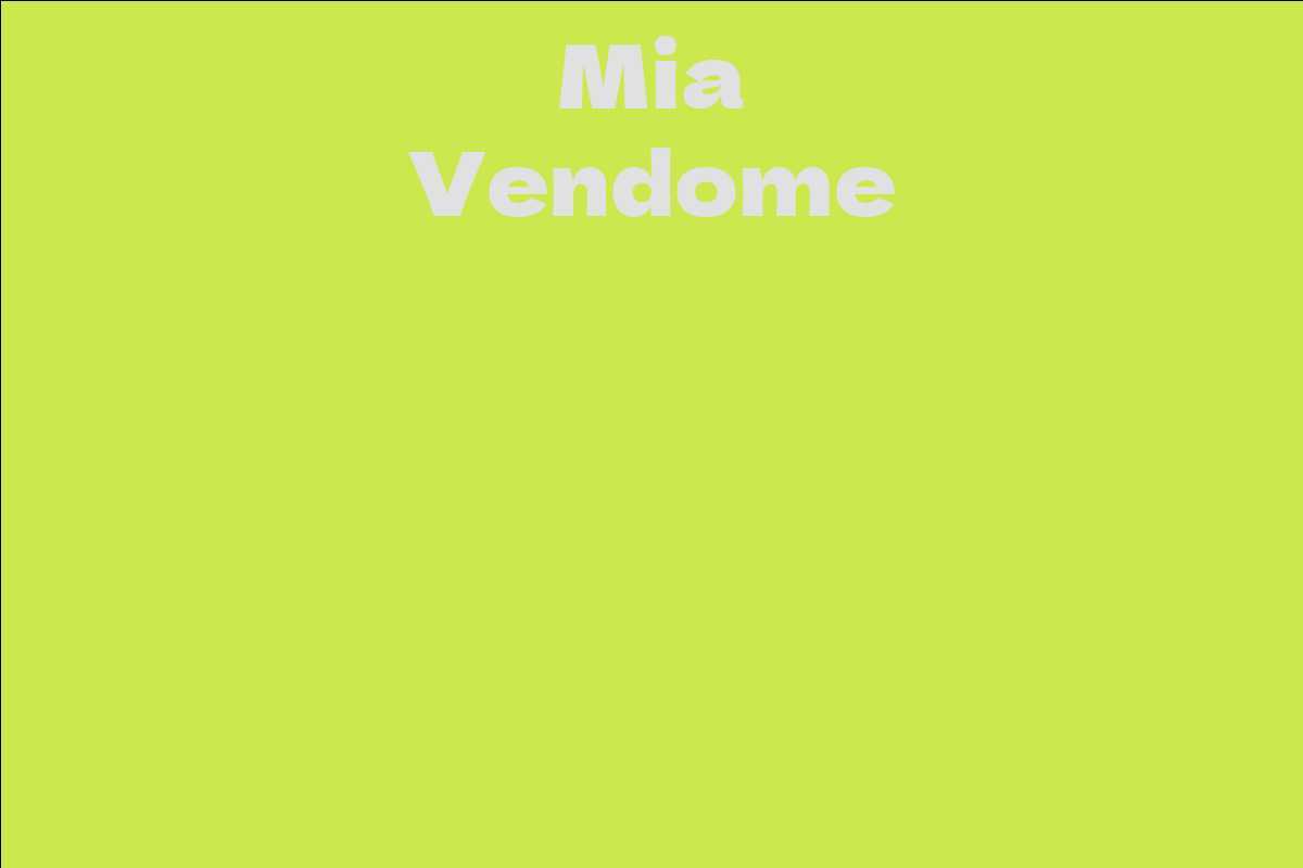 Mia Vendome