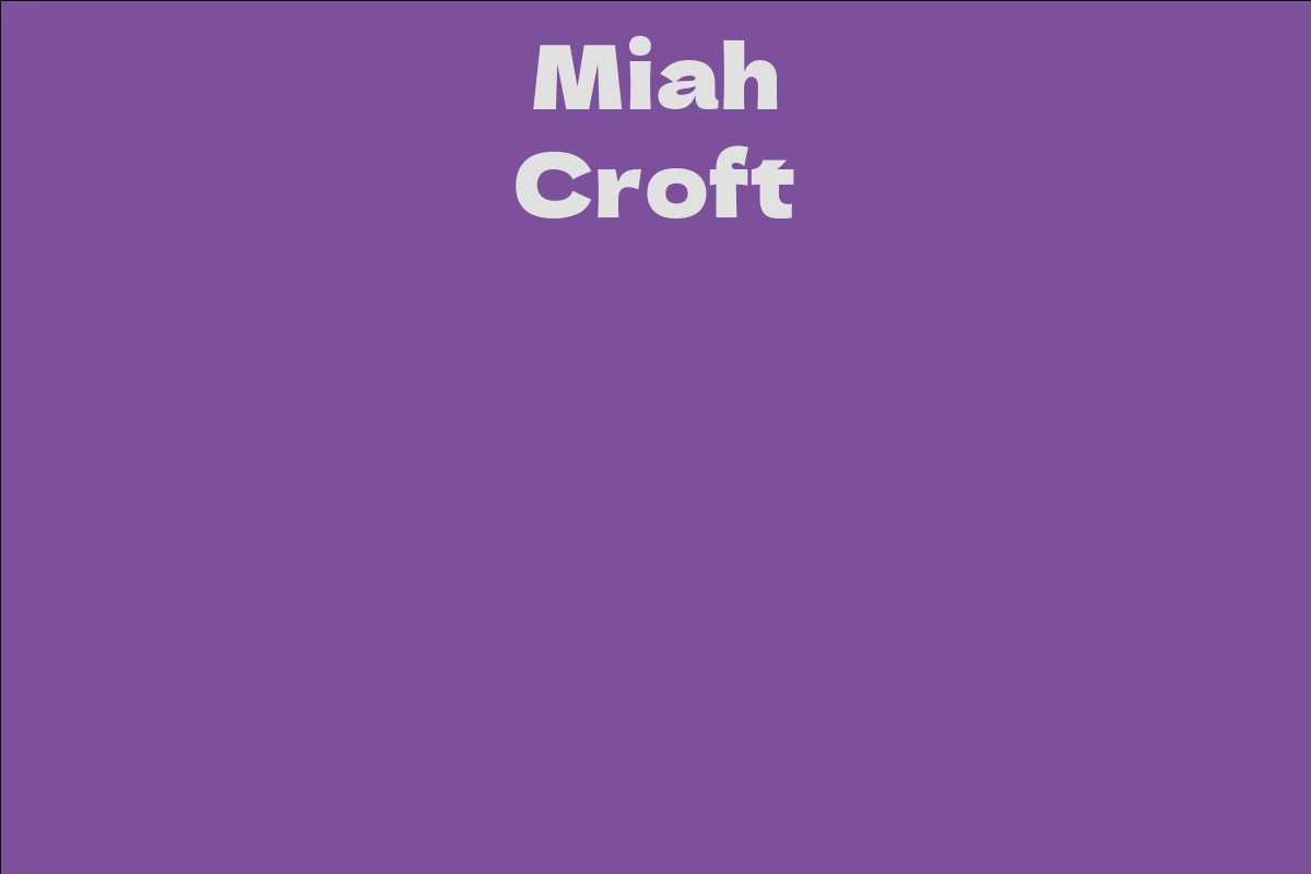 Miah Croft