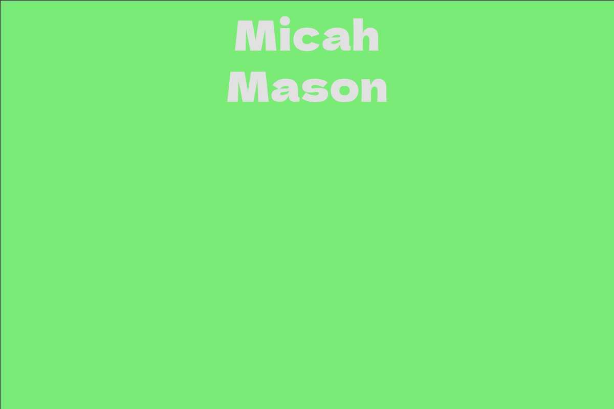 Micah Mason