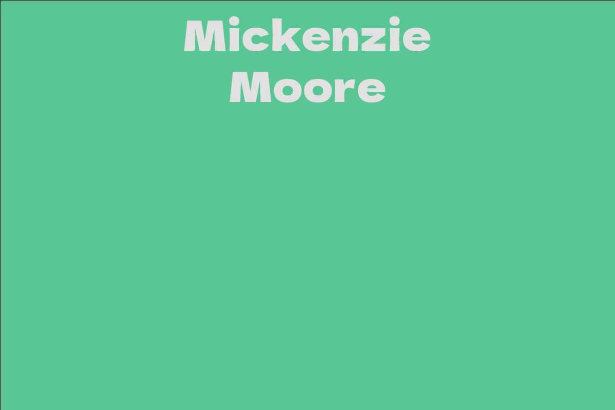 Mickenzie Moore