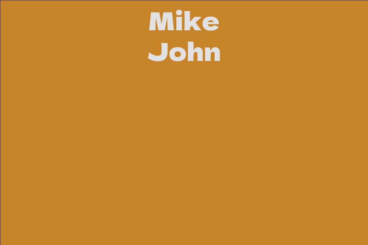 Mike John
