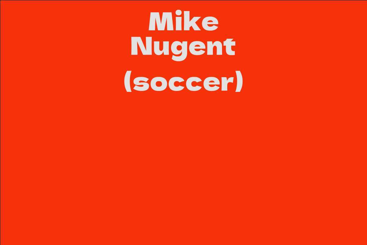 Mike Nugent (soccer)