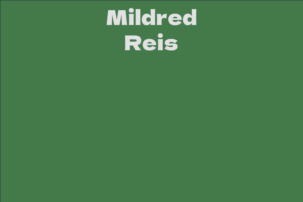 Mildred Reis