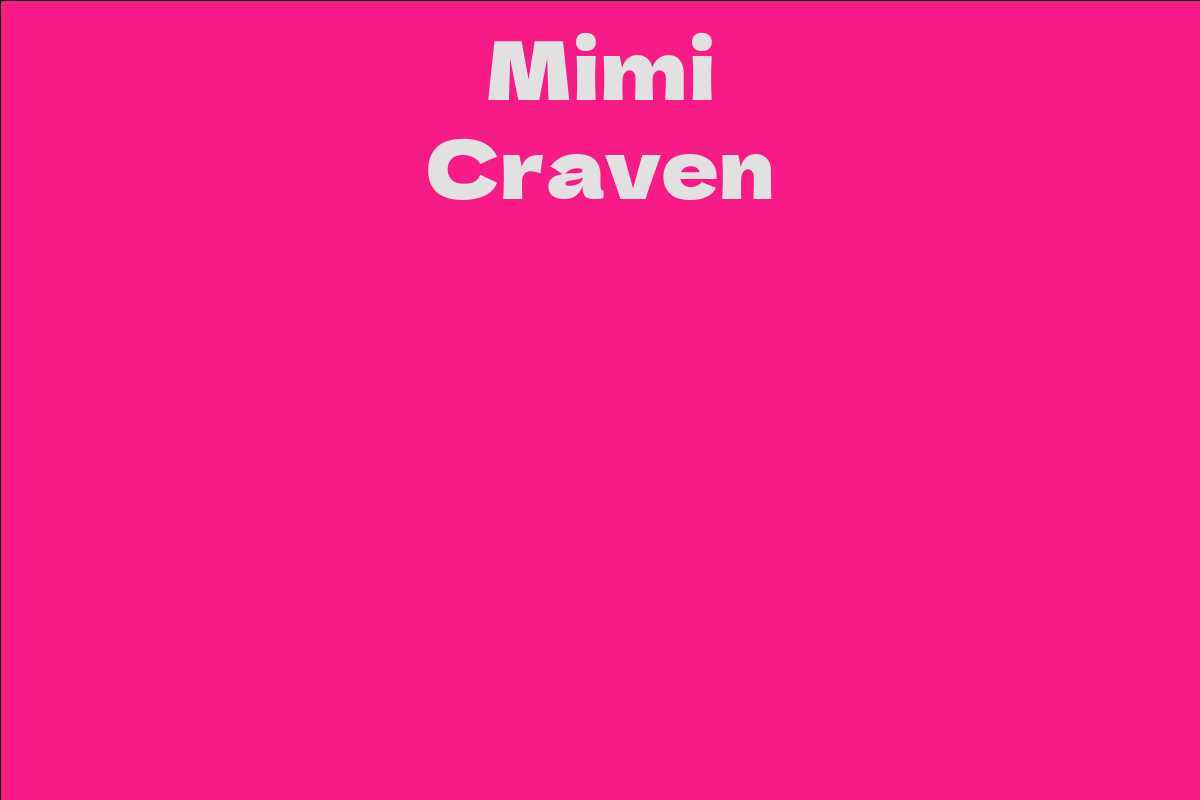 Mimi Craven