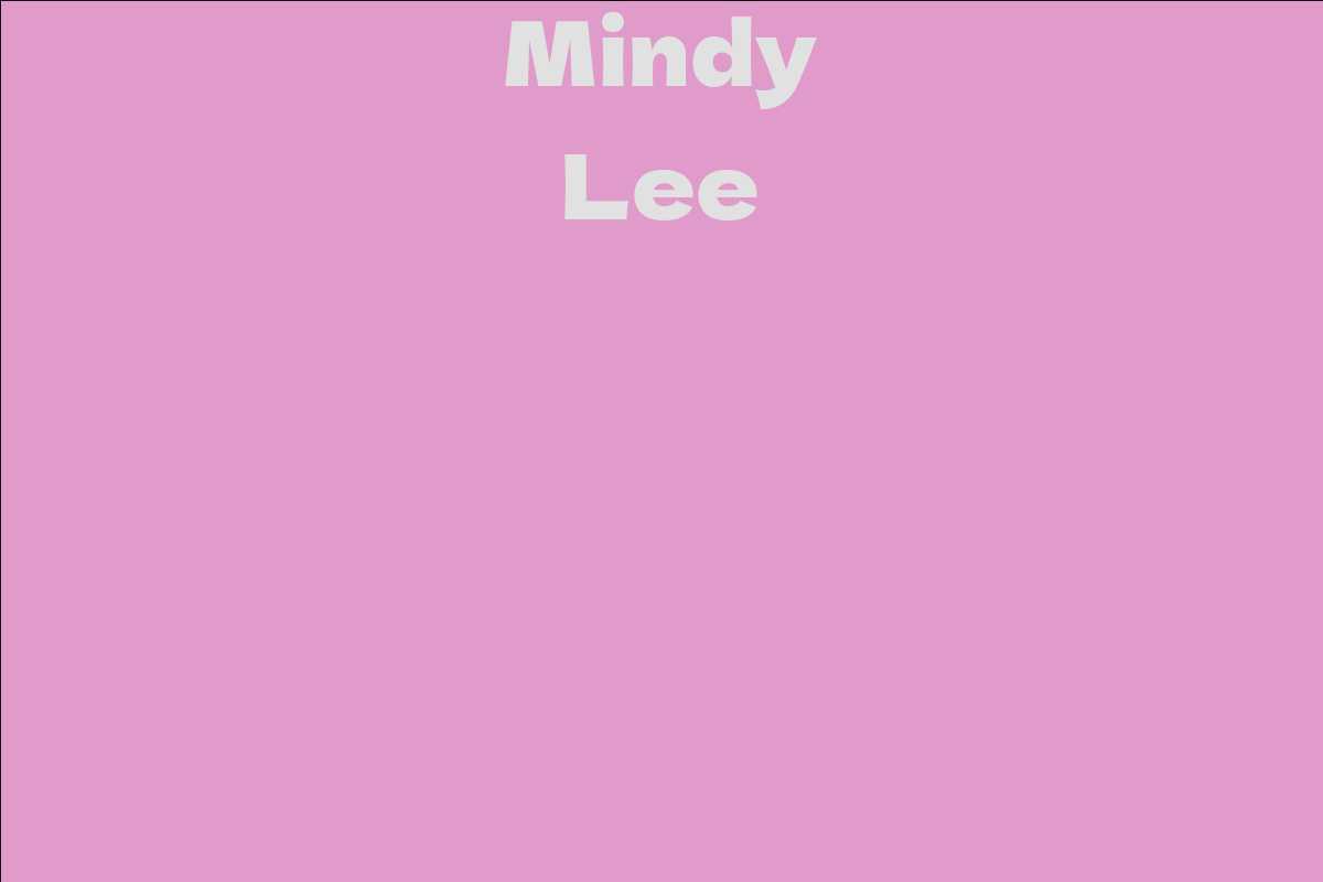 Mindy Lee
