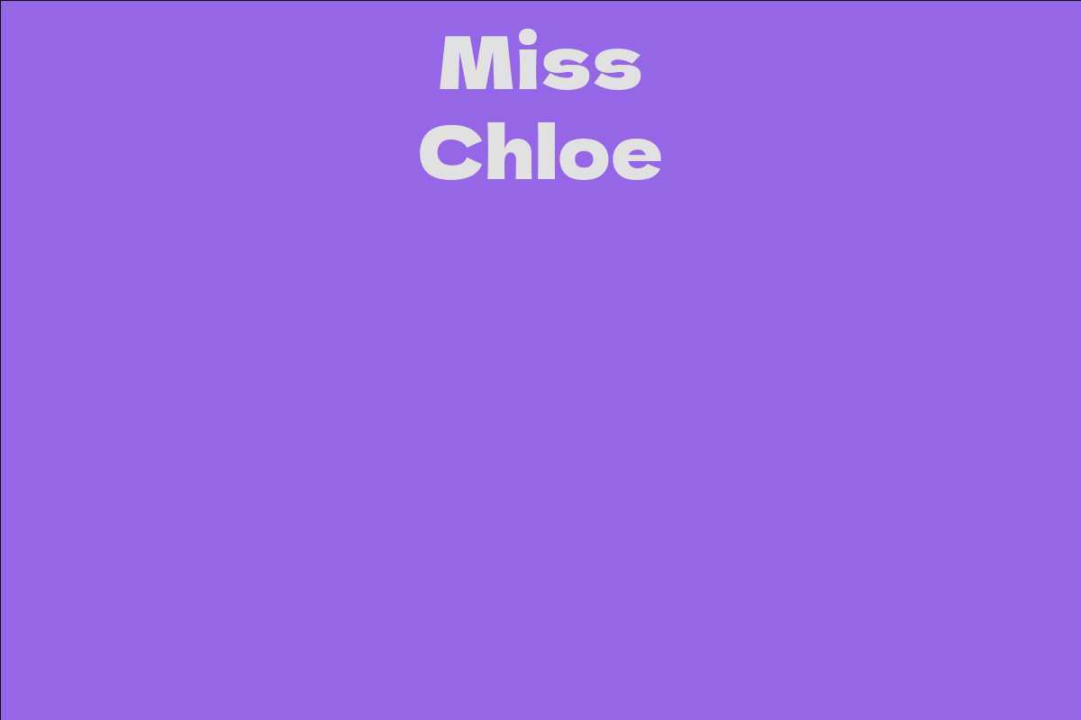 Miss Chloe