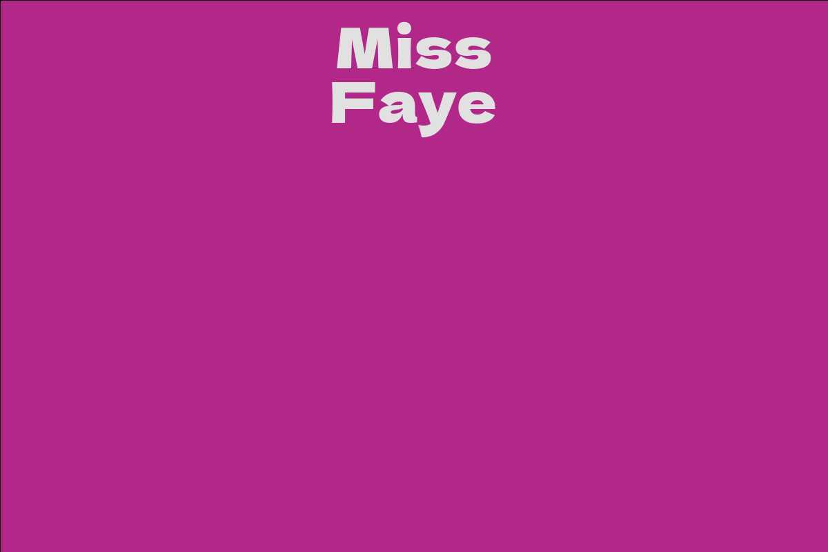 Miss Faye