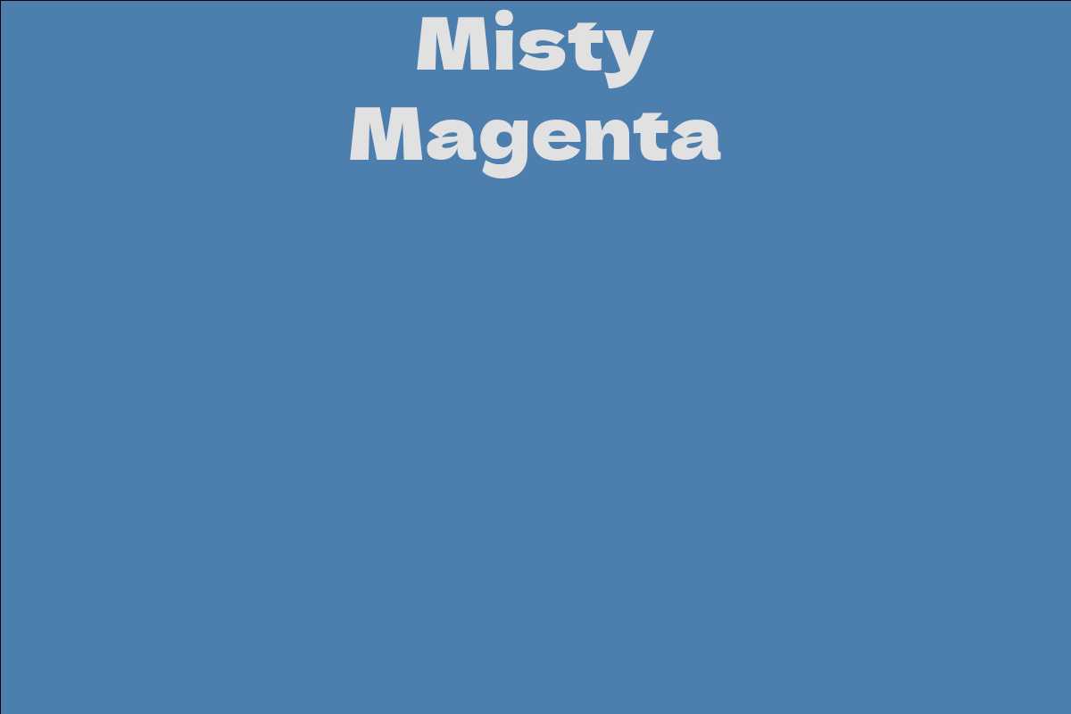 Misty Magenta