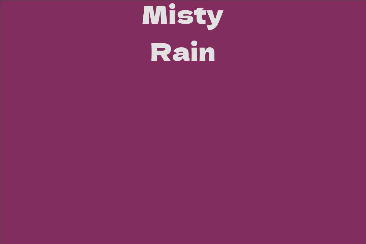 Misty Rain