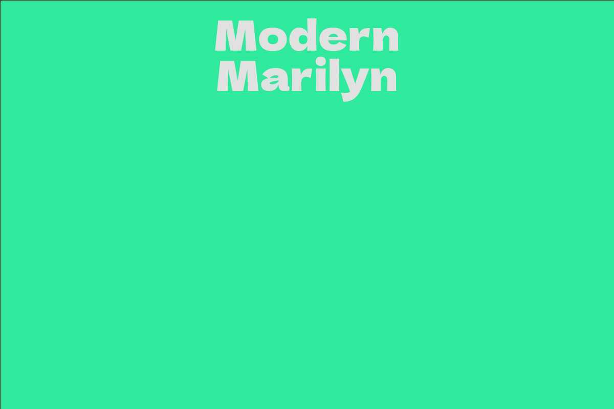 Modern Marilyn
