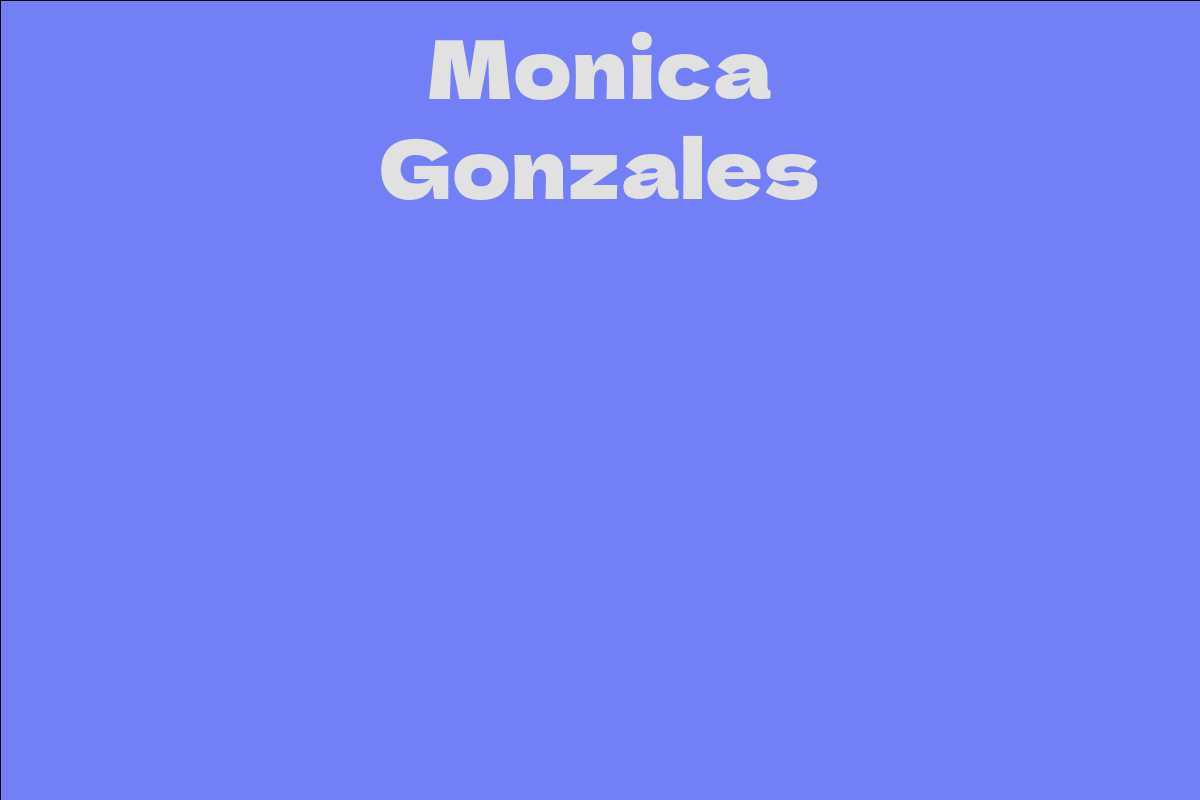 Monica Gonzales