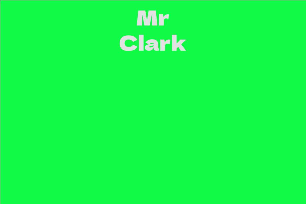 Mr Clark