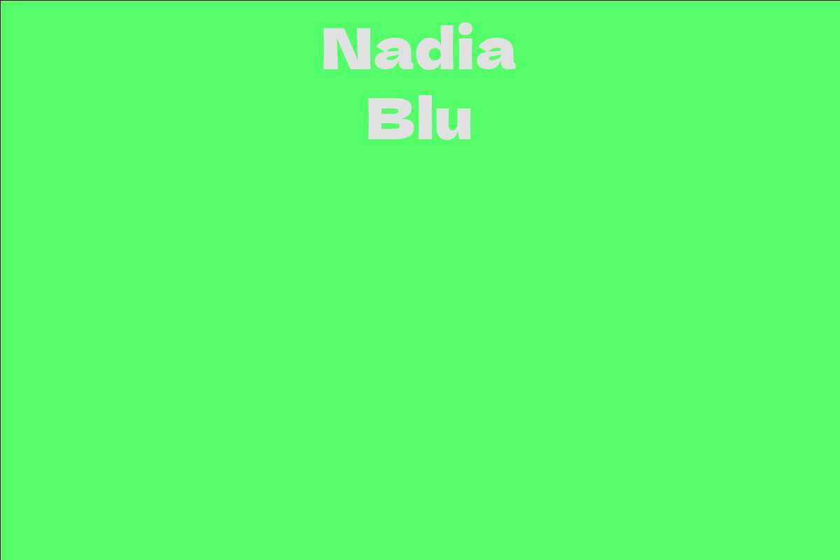 Nadia Blu